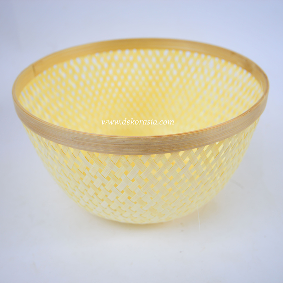 Bamboo Woven Hanging Lamp Set Of Three